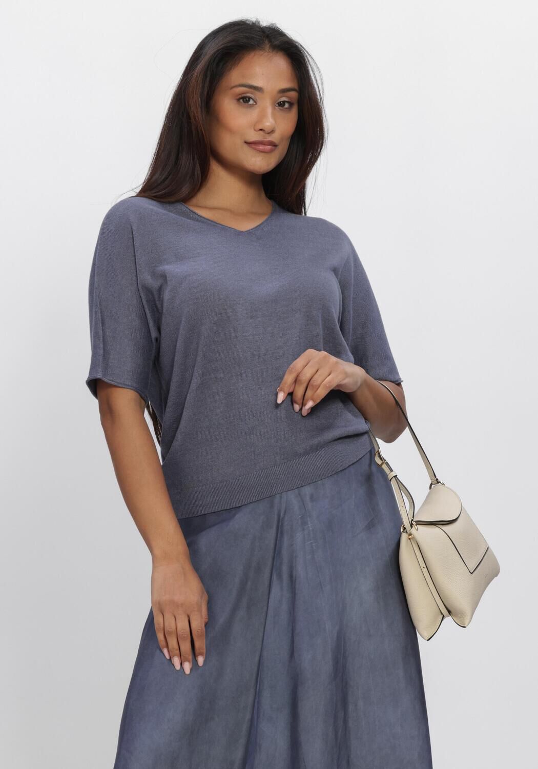Blauwe LUISA CERANO Trui 138794/5345-00 - large