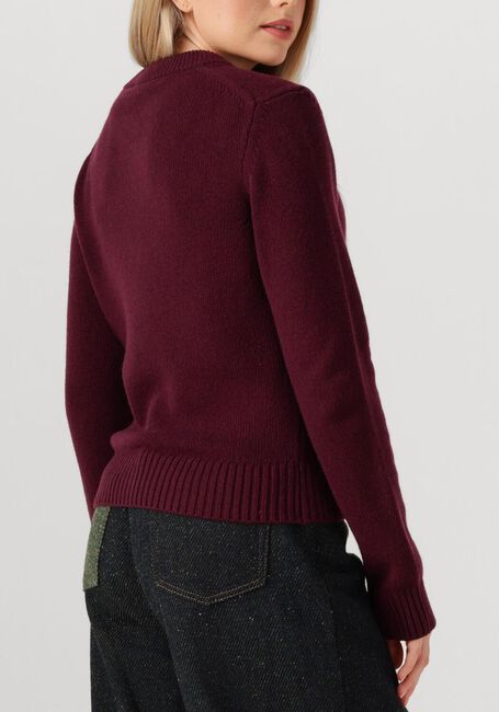 GANNI CORE FUTURE WOOL MIX CARDIGAN - large