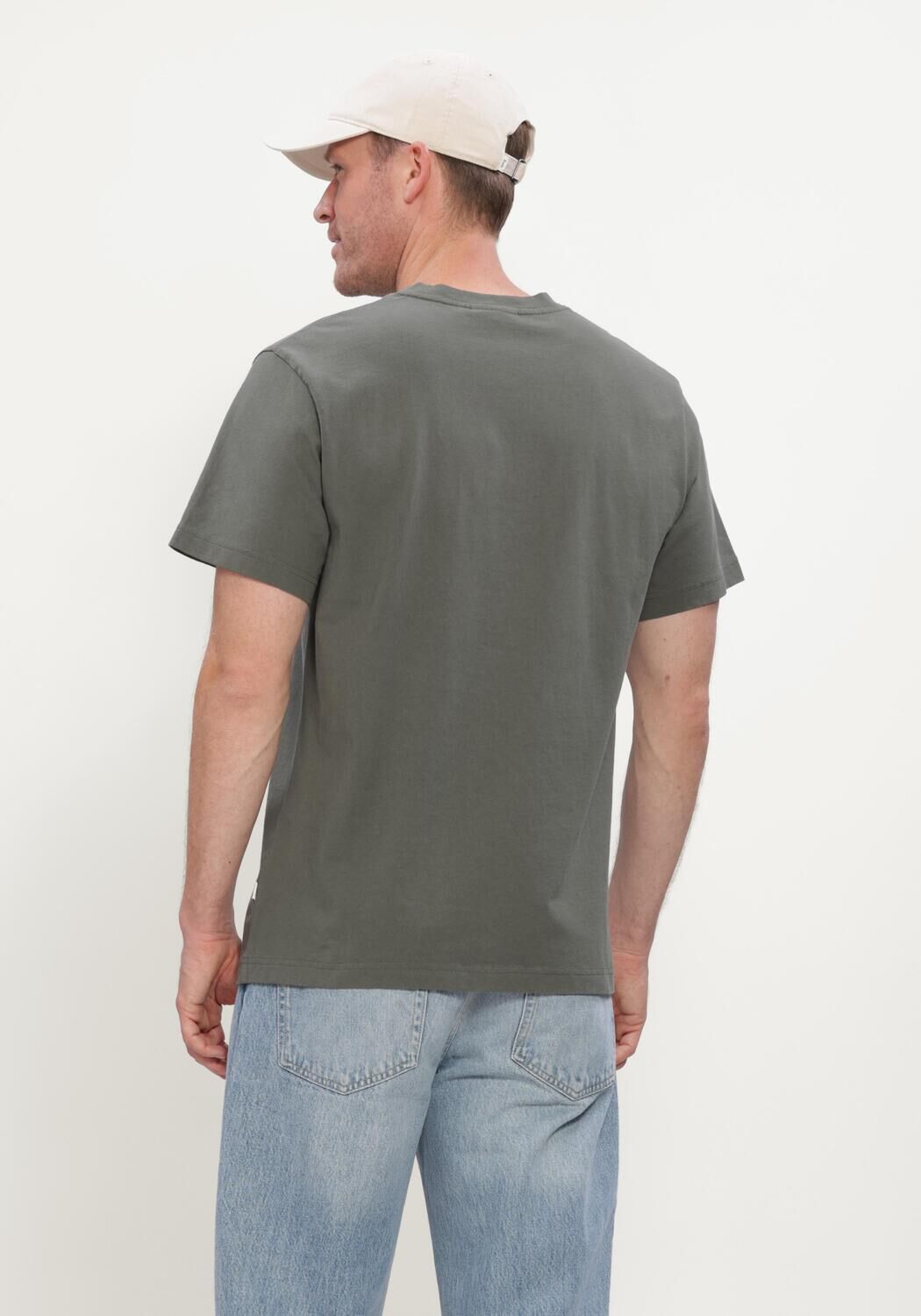Groene FOR&Eacute;T T-shirt PERCH T-SHIRT - large