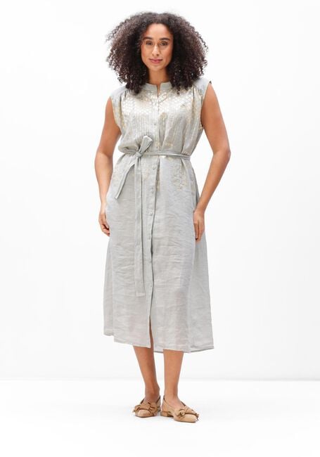 Grijze GREEK ARCHAIC KORI Midi jurk S26K-4083196 - large