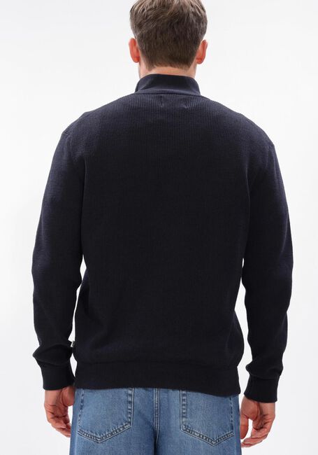 Donkerblauwe NN.07 Trui DANNY HALF ZIP 6429 - large