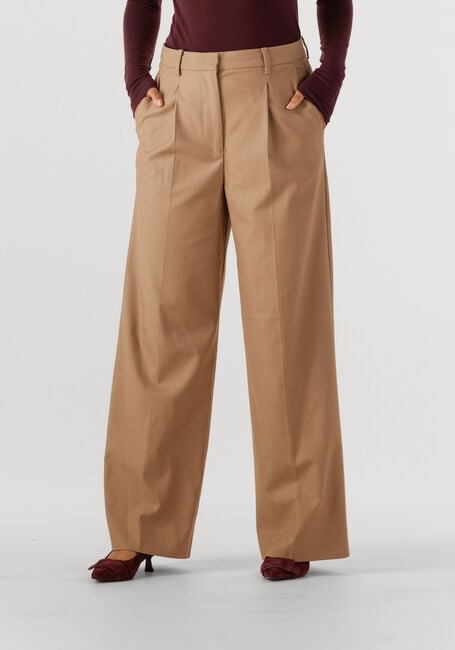 Zand SECOND FEMALE Wijde broek BLINK TROUSERS - large