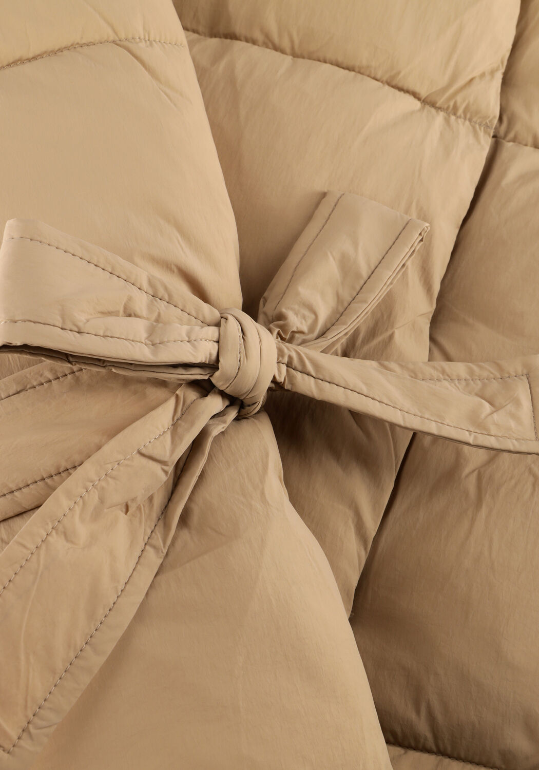 Beige CO'COUTURE Gewatteerde jas MEGAN CROPPED PUFFER JACKET - large