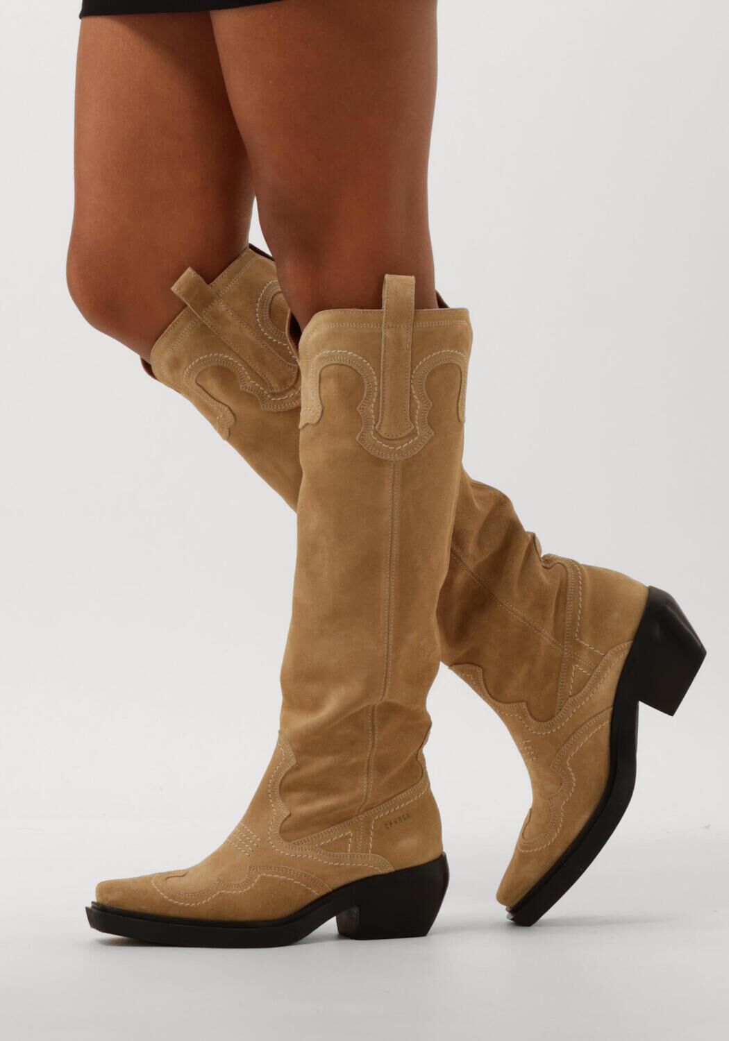 Beige COPENHAGEN STUDIOS Cowboylaarzen CPH286 - large