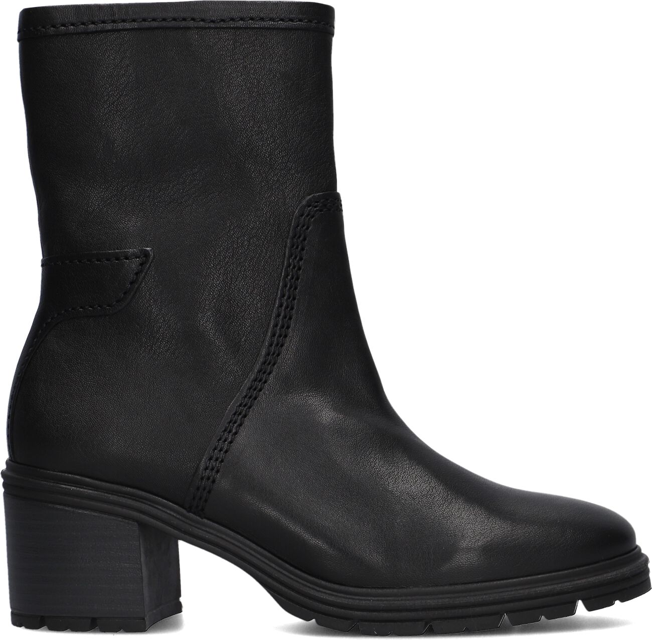 Gabor Enkelboots Dames 840, Maat: 41, Materiaal: Leer, Kleur: Zwart