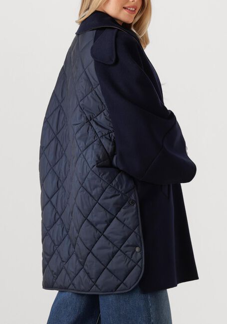 Donkerblauwe MAX MARA Mantel RUFO - large