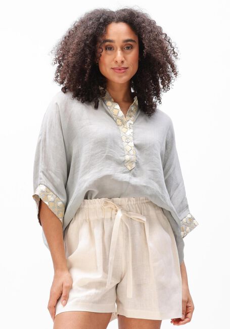 Lichtgrijze GREEK ARCHAIC KORI Blouses S26K-4064126 - large
