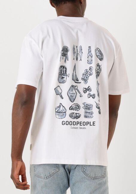 Witte THE GOODPEOPLE T-shirt TAX - large