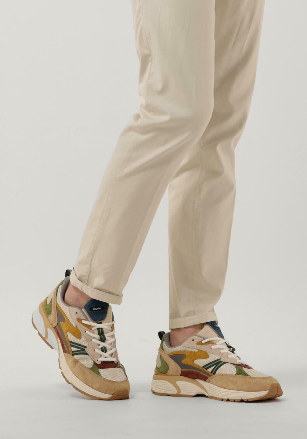 Beige THE HOFF BRAND Lage sneakers TENNESSEE HEREN - large