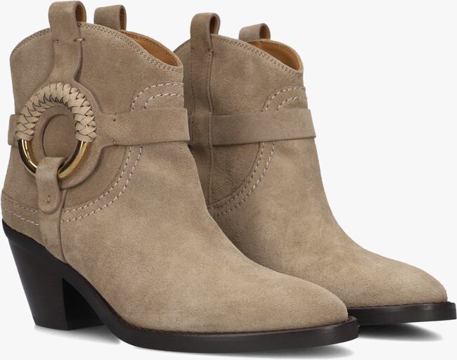 Zand SEE BY CHLOÉ Enkellaarsjes HANA SB39065A Zand SEE BY CHLOÉ Enkellaarsjes HANA SB39065A - large