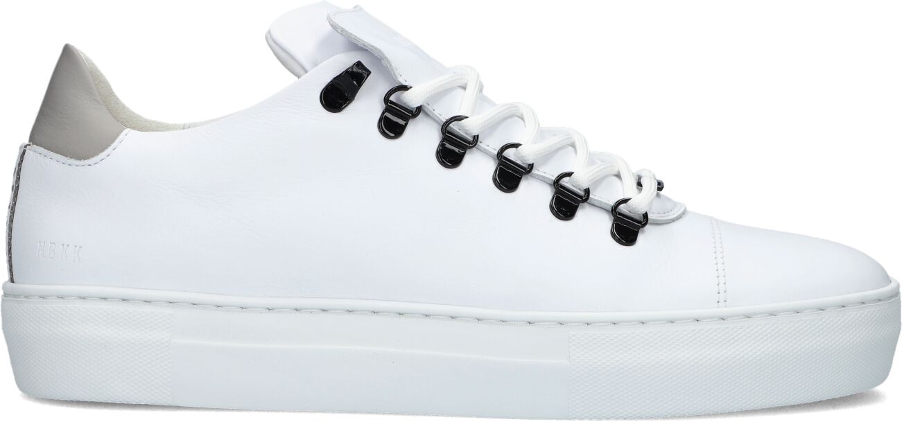 Nubikk Lage Sneakers Heren Jagger Classic, Maat: 41, Materiaal: Leer, Kleur: Wit