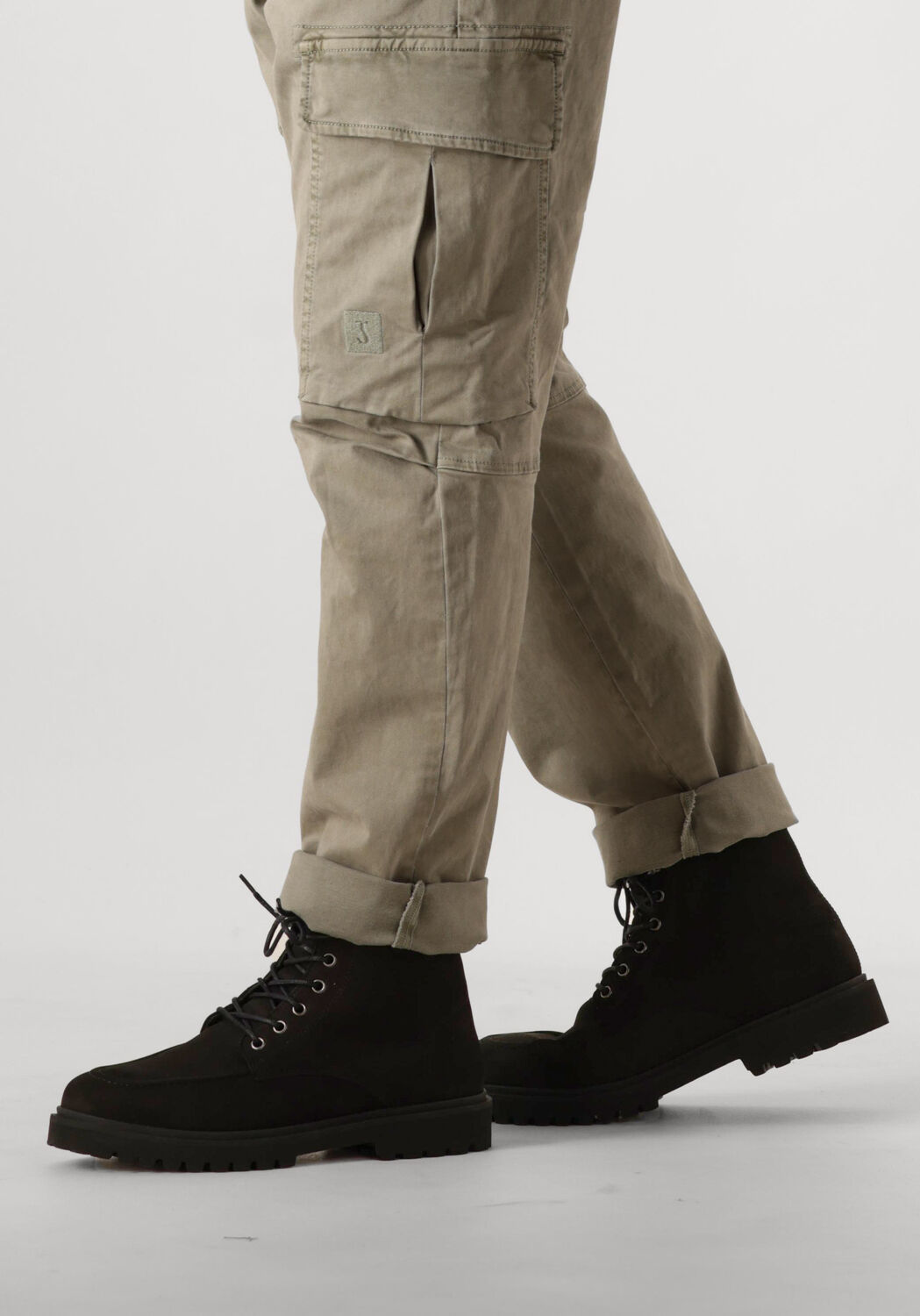 Zwarte NUBIKK Veterboots ETHAN HARVEY - large