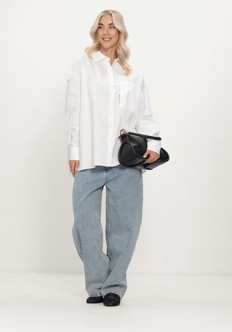 Witte ALIX THE LABEL Blouses LADIES WOVEN OVERSIZED BLOUSE - large