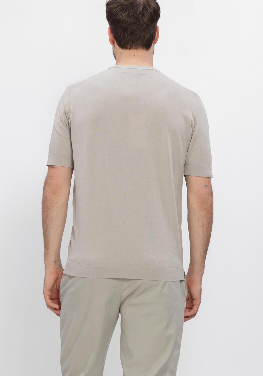 Grijze FILIPPO DE LAURENTIIS T-shirt TSHIRT MC - large