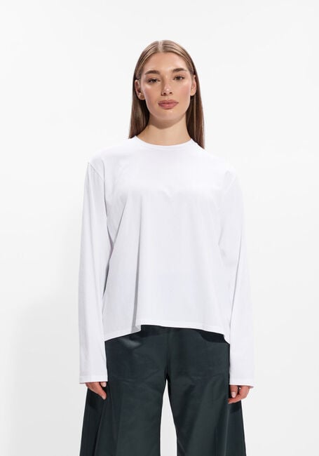 Witte SEA ME HAPPY Top ARCHIE TEE LONGSLEEVE - large