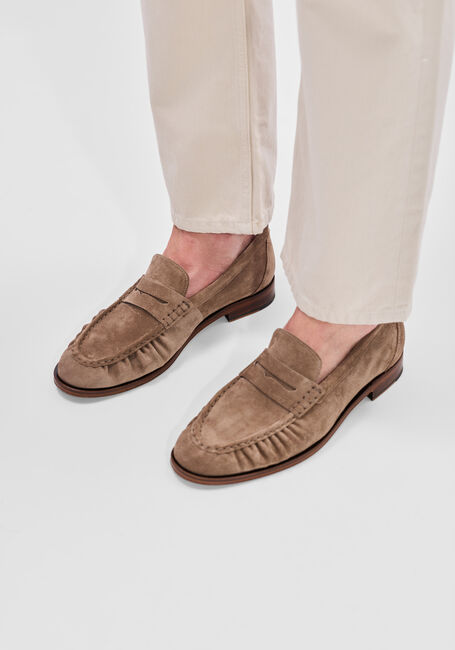 Taupe POSA Loafers PENNY LOAFER.1 - large