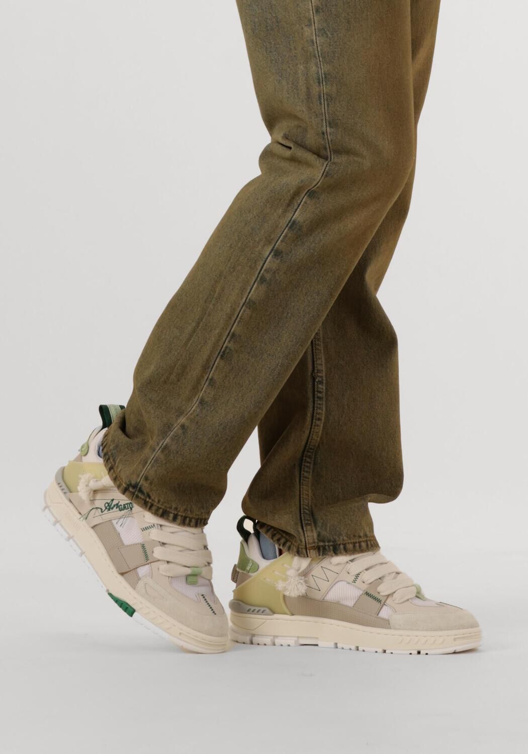 Beige AXEL ARIGATO Lage sneakers AREA PATCHWORK SNEAKER - large