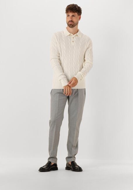 Lichtgrijze BERWICH Pantalon MORELLO ELAX - large