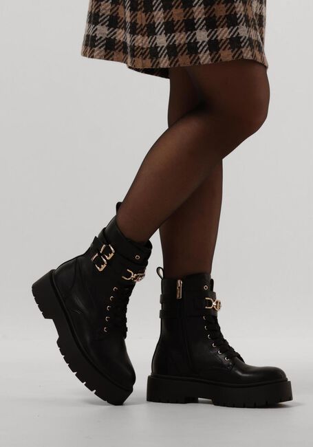 Zwarte TWINSET MILANO Veterboots 242TCP062 - large