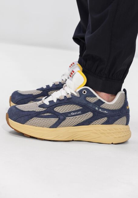 Blauwe MERCER AMSTERDAM Lage sneakers THE RE-RUN MAX AMERICANA - large