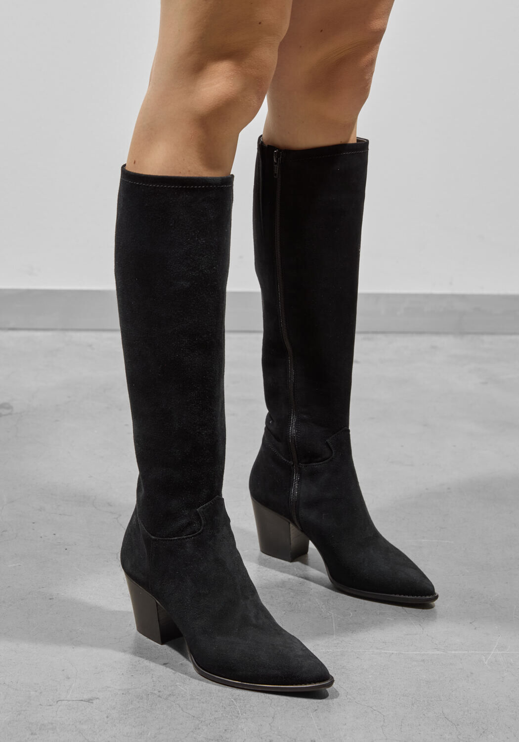 Zwarte NALINI Hoge laarzen 20I037 - medium