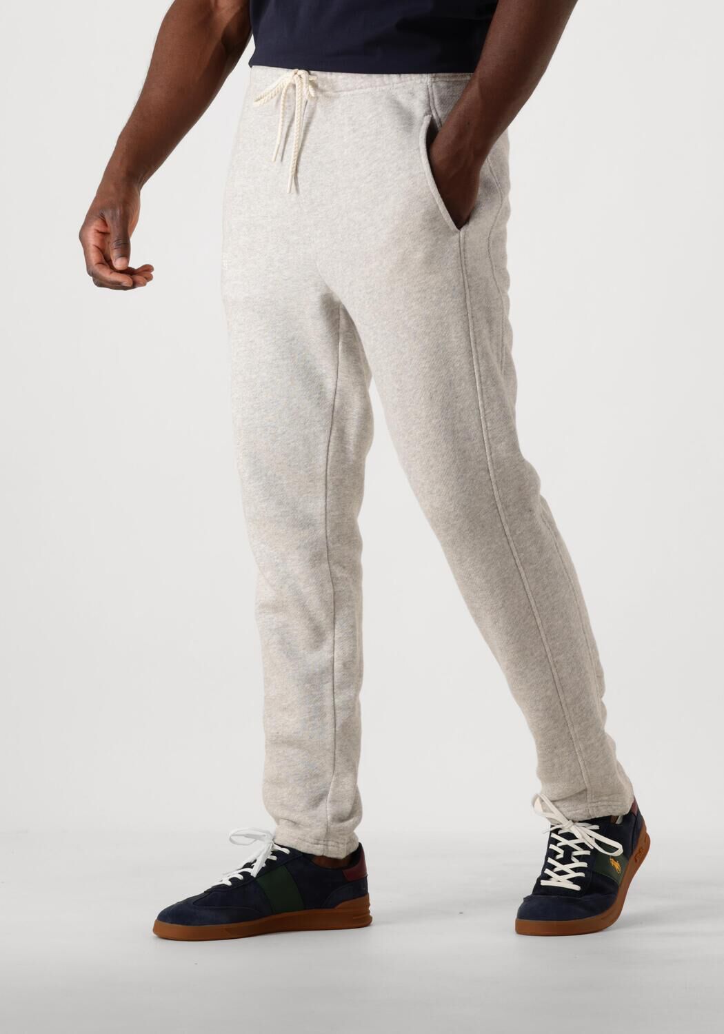 American Vintage Joggingbroek Heren Kodytown Men Sweatpant, Maat: L, Kleur: Lichtgrijs