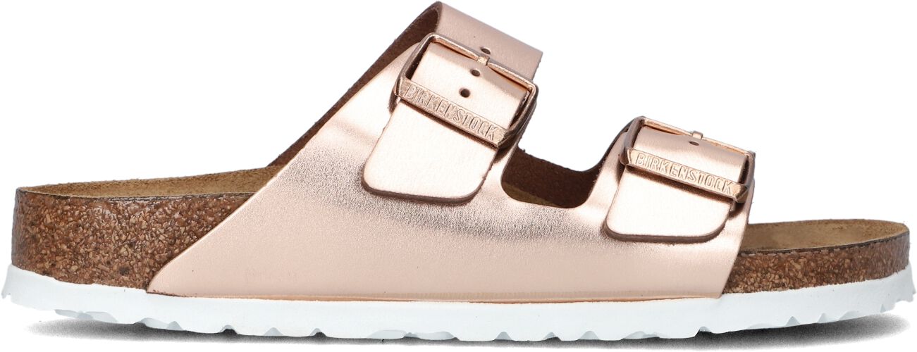 Birkenstock Slippers
Dames Arizona Met Shine, Maat: 41, Materiaal: Leer, Kleur: Brons