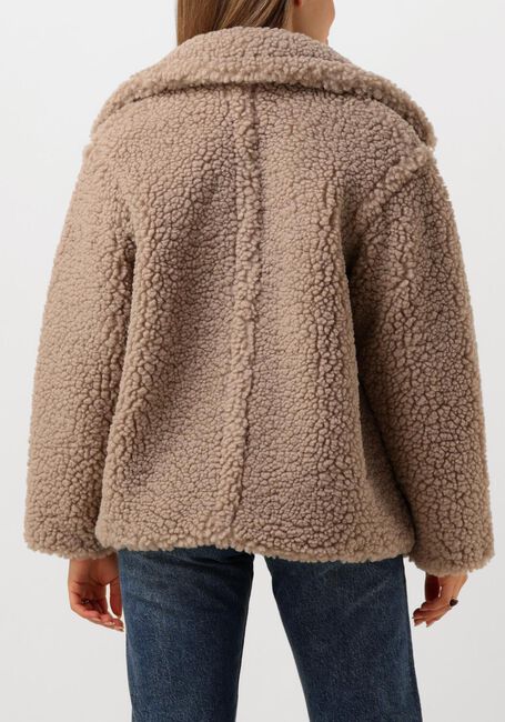 Zand UGG Teddy jas GERTRUDE SHORT TEDDY COAT - large