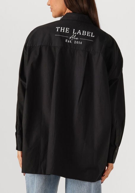 Zwarte ALIX THE LABEL Blouses LADIES WOVEN OVERSIZED POPLIN BLOUSE - large