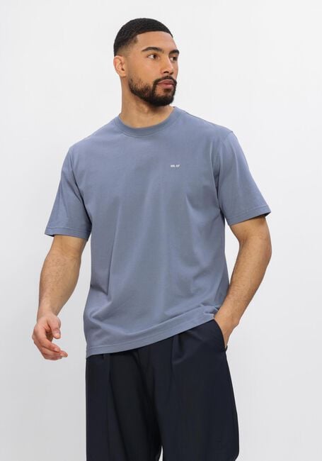 Blauwe NN.07 T-shirt ADAM EMB T-SHIRT 3209 - large