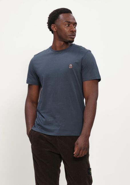Donkerblauwe PARAJUMPERS T-shirt PATCH TEE - large