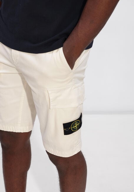 Ecru STONE ISLAND Joggingbroek SHORTS S00004 - large