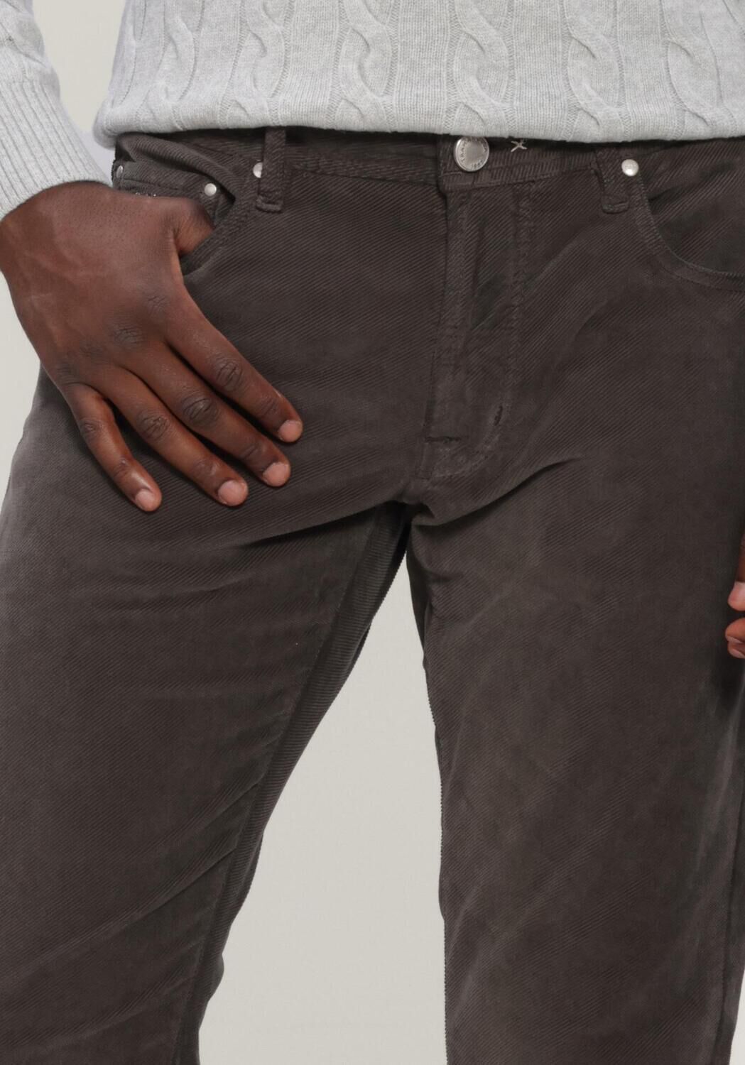 Bruine TRAMAROSSA Slim fit jeans MICHELANGELO V009 - large