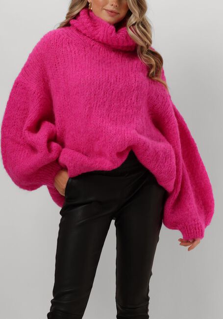 Roze AMERICAN DREAMS Coltrui PEPPER ROLL NECK ALPACA PULLOVER - large