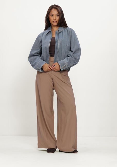 Taupe CLOSED Wijde broek WES - large