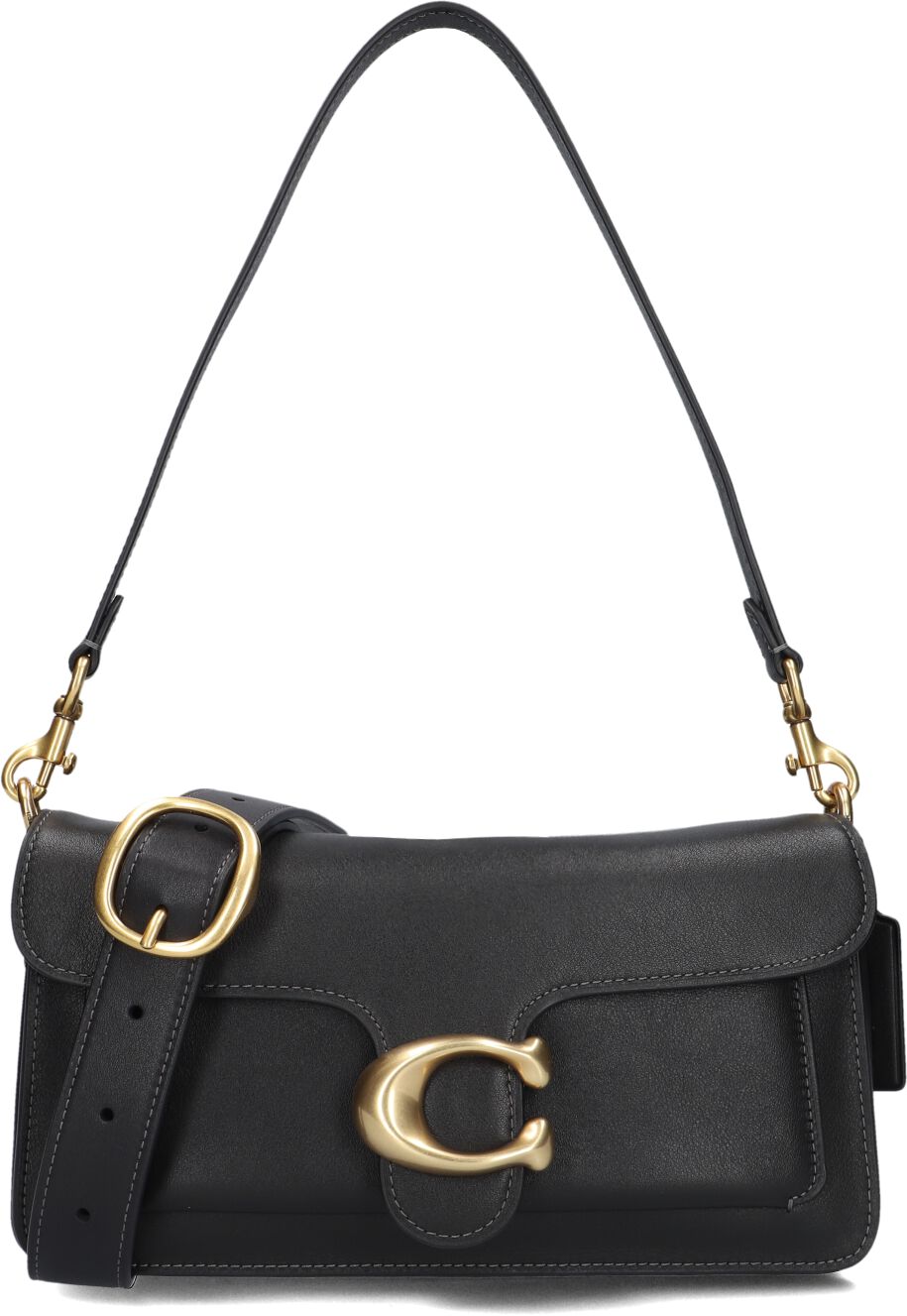 Coach Coach Schoudertas Dames Tabby Shoulder Bag 26, Materiaal: Leer, Kleur: Zwart