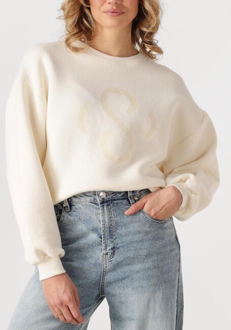 Ecru SUMMUM Sweater SWEATSHIRT VINTAGE SWEAT - large