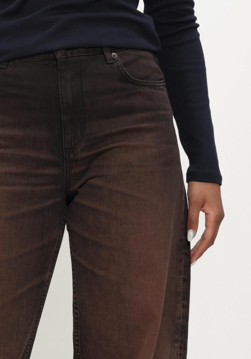 Bruine DOROTHEE SCHUMACHER Wide jeans DEEP LOVE PANTS - large