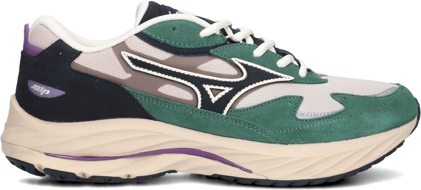 Mizuno Lage Sneakers Heren Wave Rider B, Maat: 39, Materiaal: Suède