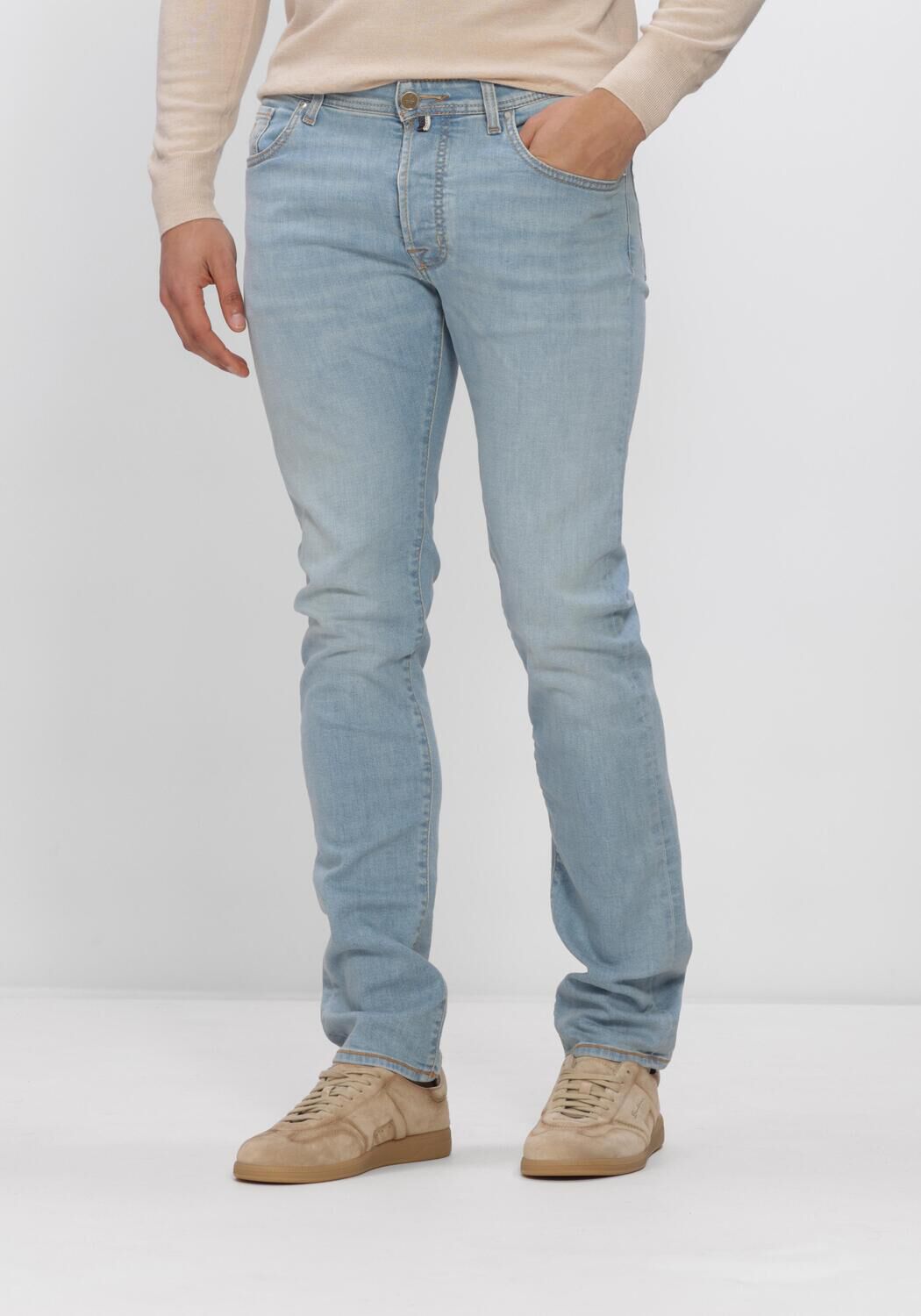 Lichtblauwe JACOB COHEN Slim fit jeans PANT 5 PKT SLIM FIT BARD LTD - large