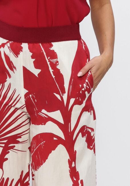 Rode CAROLINE BISS Wijde broek 1592 - large