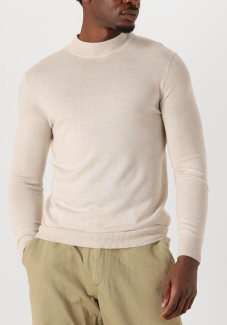 Beige STEFANO LAURAN Trui TURTLE - large