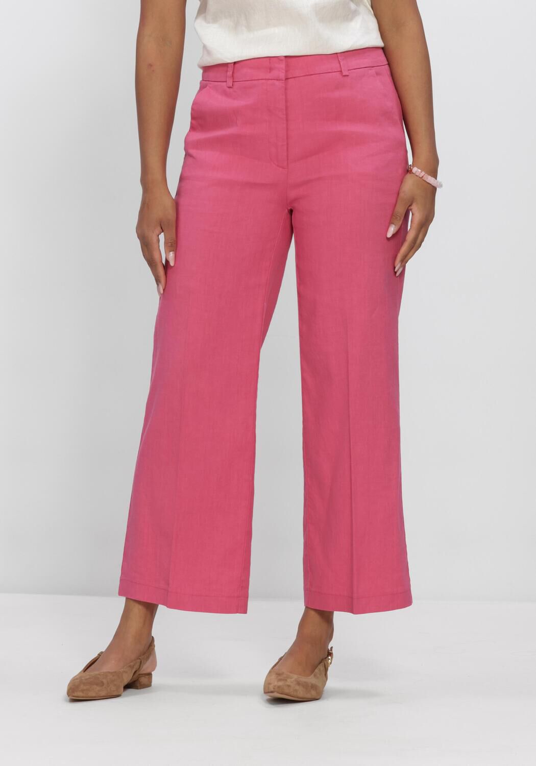 Roze CAMBIO Wijde broek CALIFORNIA - large