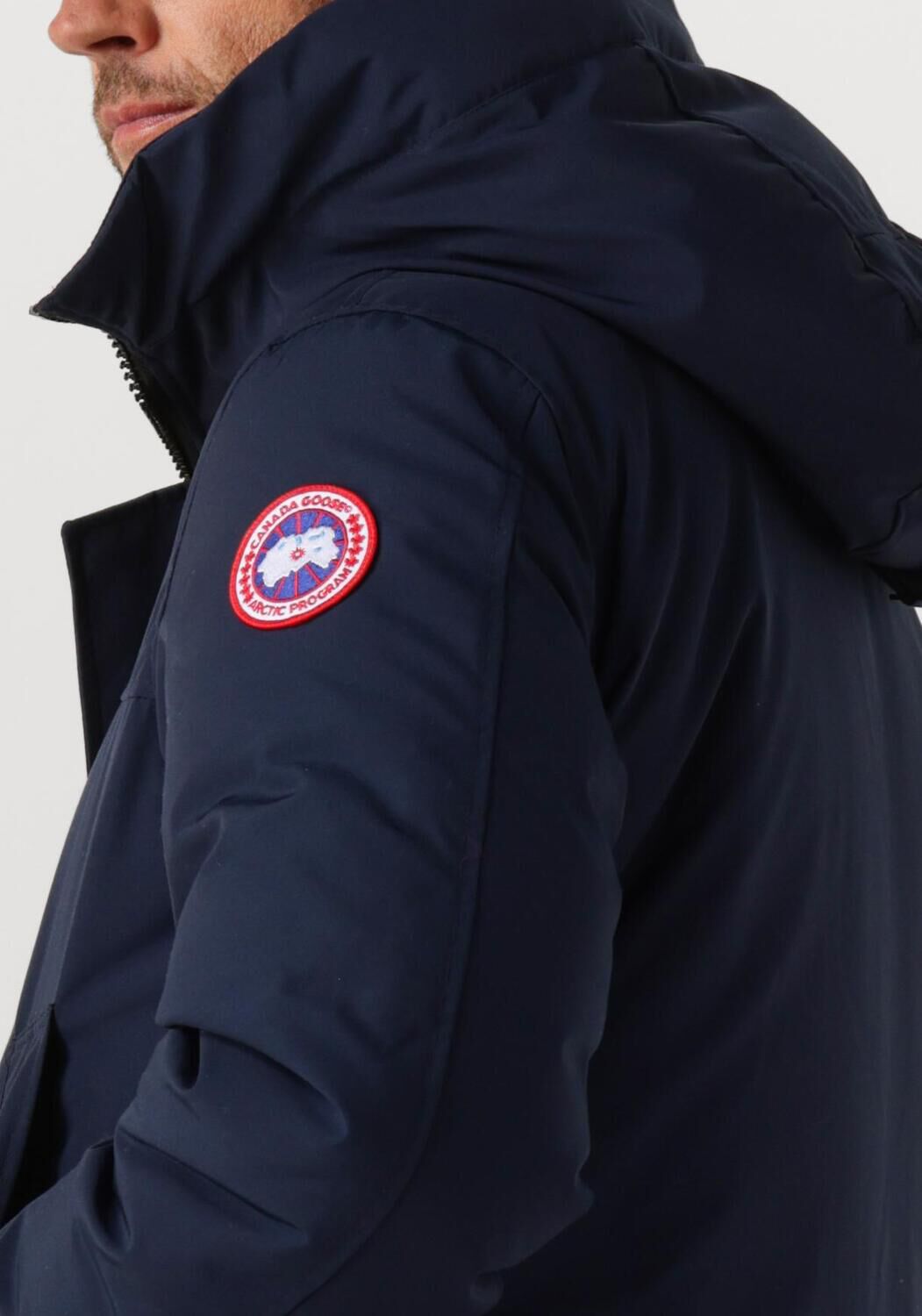 Donkerblauwe CANADA GOOSE Jassen LANGFORD PARKA 2052M - large