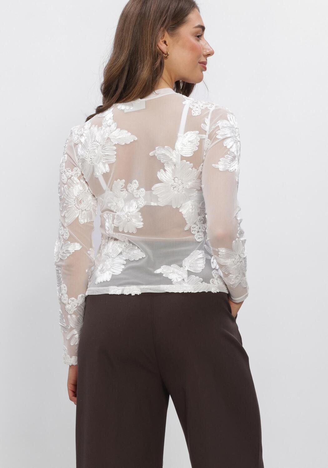 Ecru COPENHAGEN MUSE Tops & T-shirts CMFLOW-BLOUSE - large