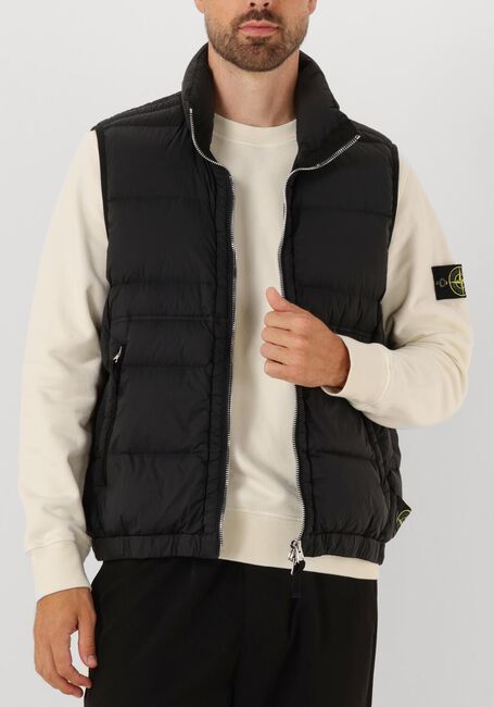 Zwarte STONE ISLAND Bodywarmer VEST - large