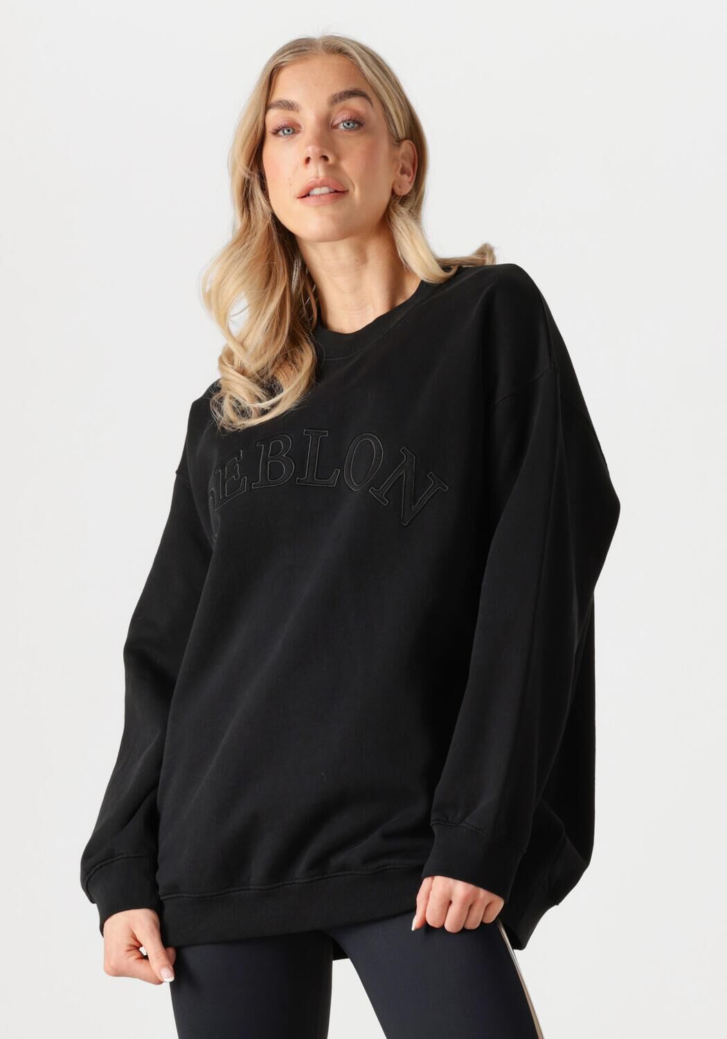 Deblon Sports Sweater Dames Romee, Maat: L, Kleur: Zwart