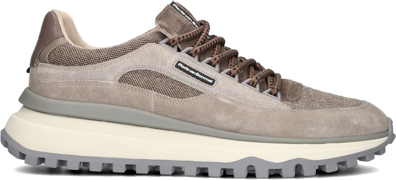 Floris van Bommel Lage Sneakers Heren Sfm-10248 De Gripper, Maat: 44⅔, Materiaal: Textiel, Kleur: Taupe afbeelding 1