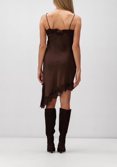 Bruine HAUTE L'AMITI&Eacute; Jurken NAOMI ASYM LINGERIE DRESS - large