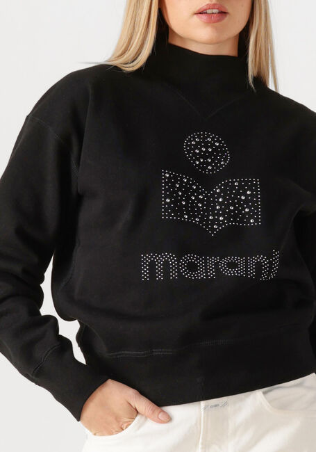 Zwarte MARANT ETOILE Sweater MOBY SWEAT SHIRT - large